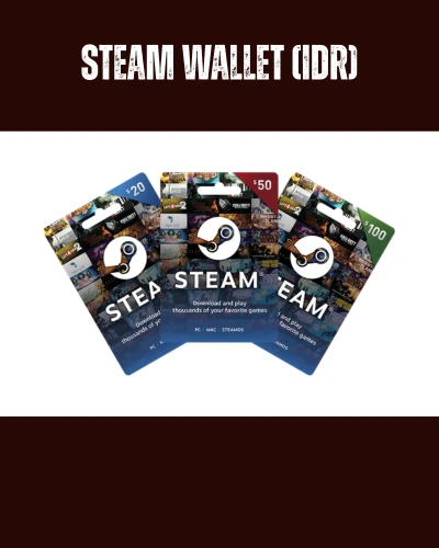 Top Up Steam Wallet (IDR) — Restopup