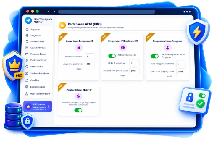 Screenshot Tab Active Defense